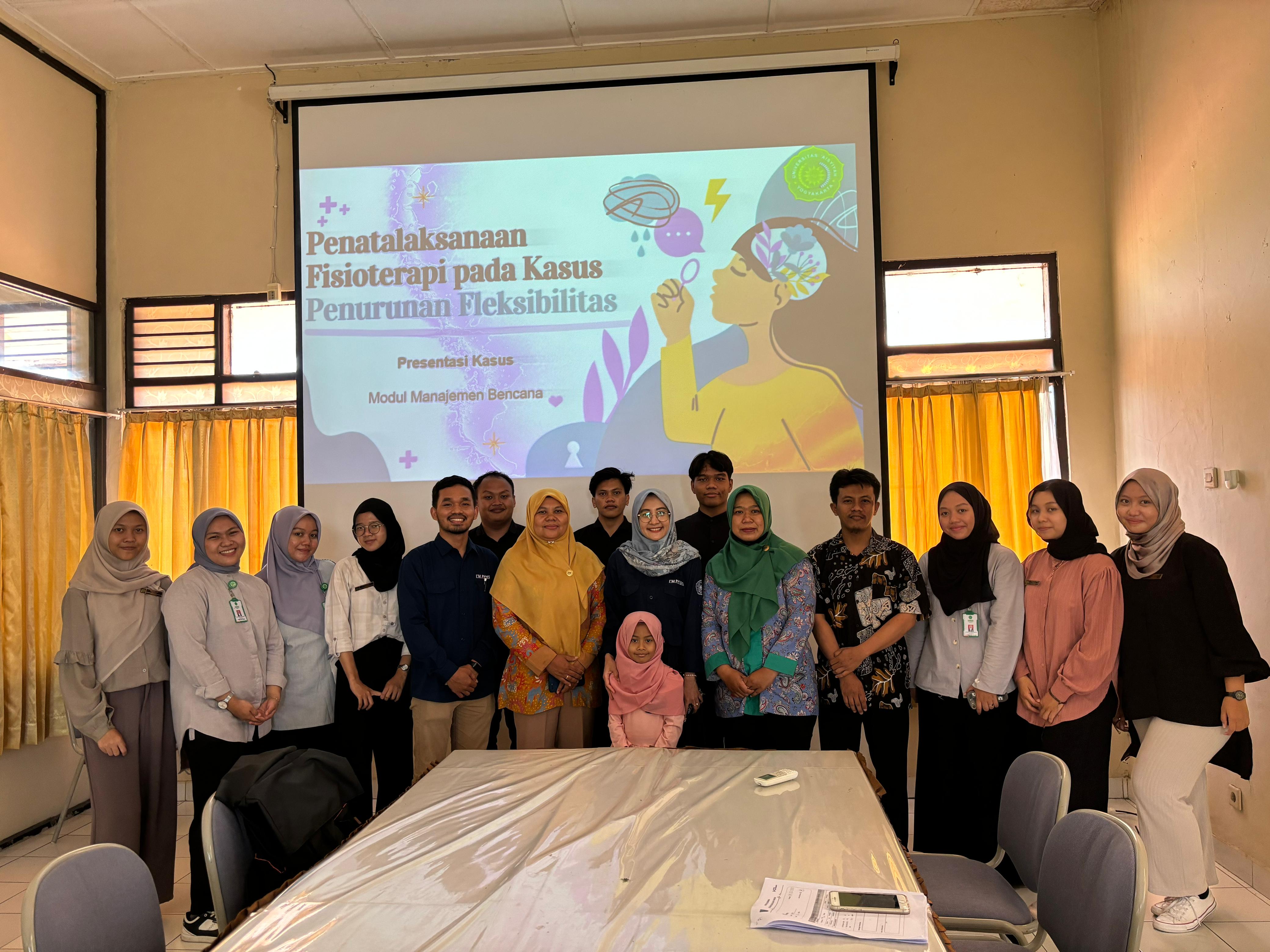 Mahasiswa Fisioterapi UNISA Yogyakarta melaksanakan MBKM Magang di  BPSTW Budi Luhur Kasihan